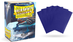 Dragon Shield Matte Standard-Size Sleeves - Blue - 100ct